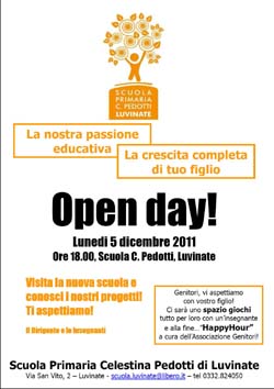 Open day alla Pedotti di Luvinate
